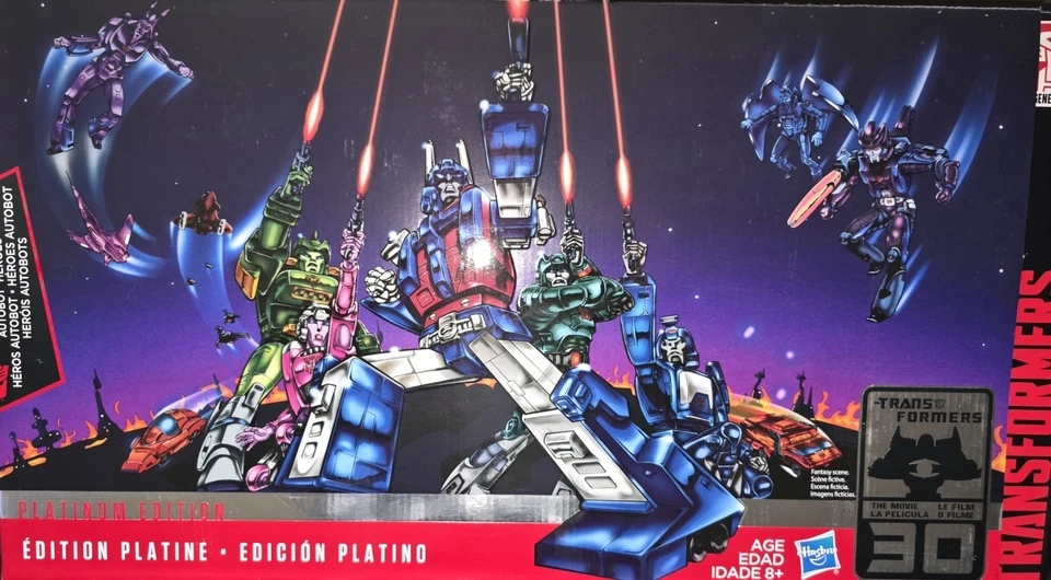 Transformers Edición Platino - Autobot Heroes - Juego de 5 figuras M.I.B. Precintado  Foto 2 de 4