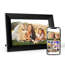 AIMOR Digital Photo Frame 10.1" 32GB WiFi Anywhere New Sealed In Box - Black