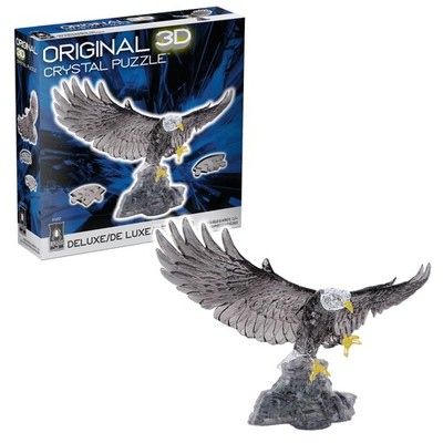 BePuzzled, Eagle Deluxe Original 3D Crystal Puzzle, Perfect for Puzz (US IMPORT)