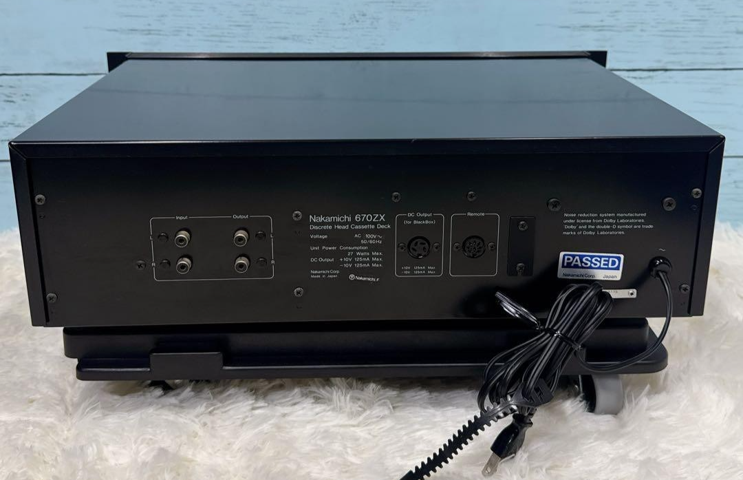 Nakamichi 670ZX entièrement révisé par un spécialiste de la marque Nakamichi 670ZX entièrement révisé par un spécialiste de la marque