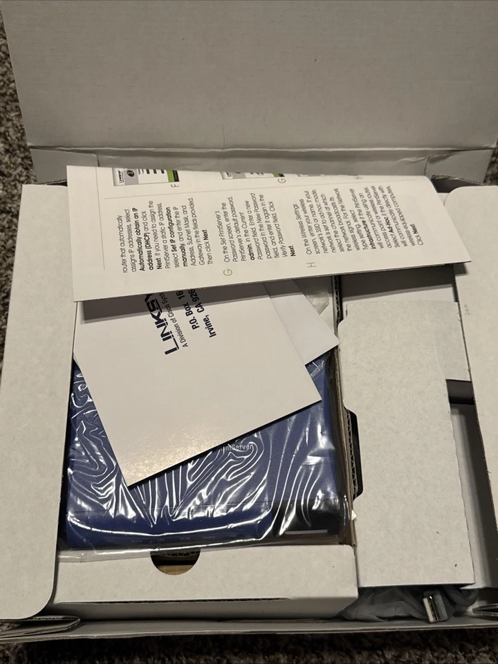 Linksys WPS54GU2 Wireless-G PrintServer for USB 2.0 Open Box Still Wrapped - Image 3 of 4