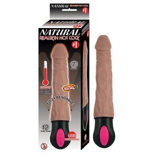 Novelties by Nass-Walk 7in Realistic Vibrator USB Rechargeable Heating