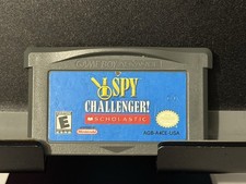 I Spy Challenger Scholastic Nintendo Game Boy Advance GBA Tested Authentic Cart