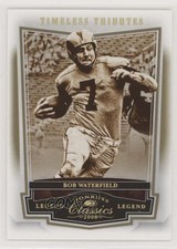 2008 Donruss Classics Legend Timeless Tributes Gold 16/50 Bob Waterfield HOF n1u