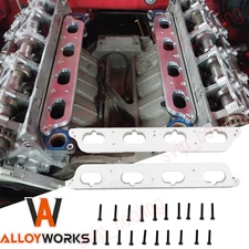 Intake Manifold Adapter Plates For Coyote 5.4 DOHC 5.0 Coyote Manifold on 5.4L