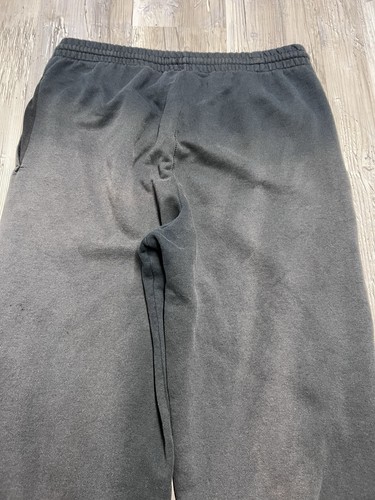Vintage Sun Faded Black Sweatpants Sz M Grunge Baggy Gradient Joggers Opiumcore - Picture 8 of 12