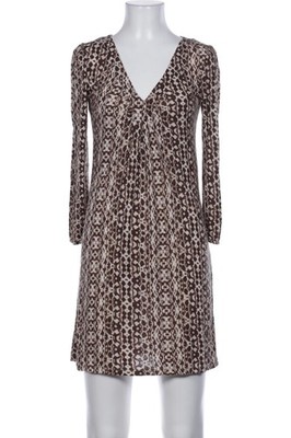 WEEKEND Max Mara Kleid Damen Dress Damenkleid Gr. S Braun #dp08p37