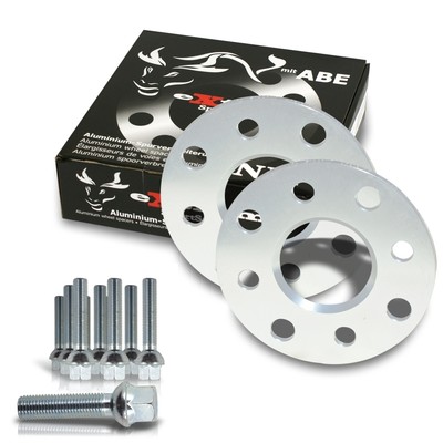 JOM Spurverbreiterung Set 10mm inkl. Radschrauben für Audi A3 8L1 mit ABE