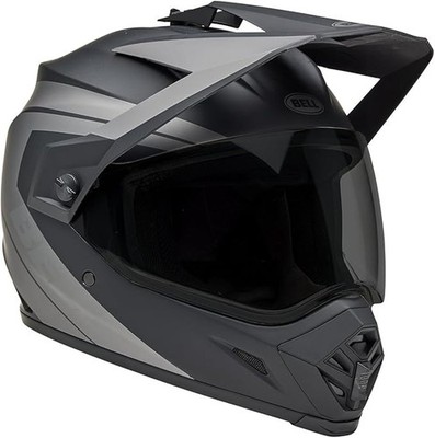 Bell MX-9 Adventure MIPS Helmet (Matte Black/Gray Blackout)