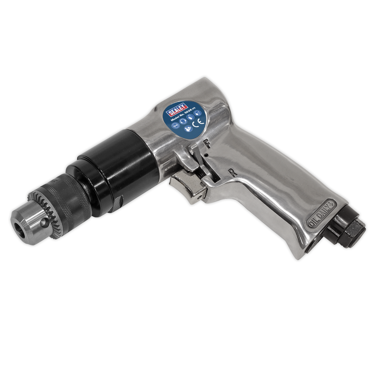 Sealey Reversible Air Drill 10mm SA24 - Image 6