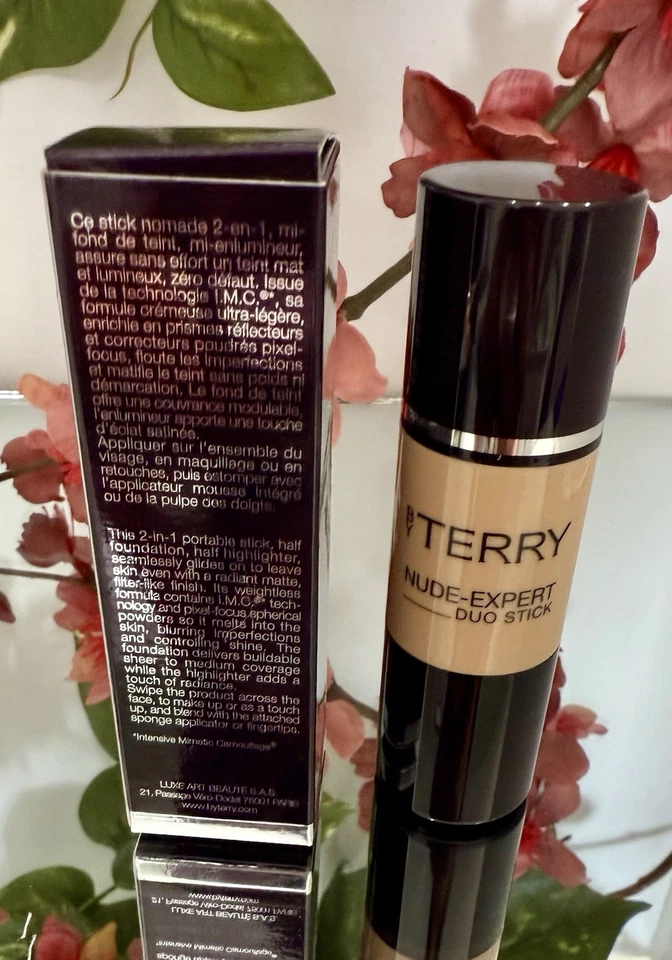 by Terry Nude Expert Duo Stick 3 - Cream Beige - New in Box Authentic Concealer - Image 3 of 4