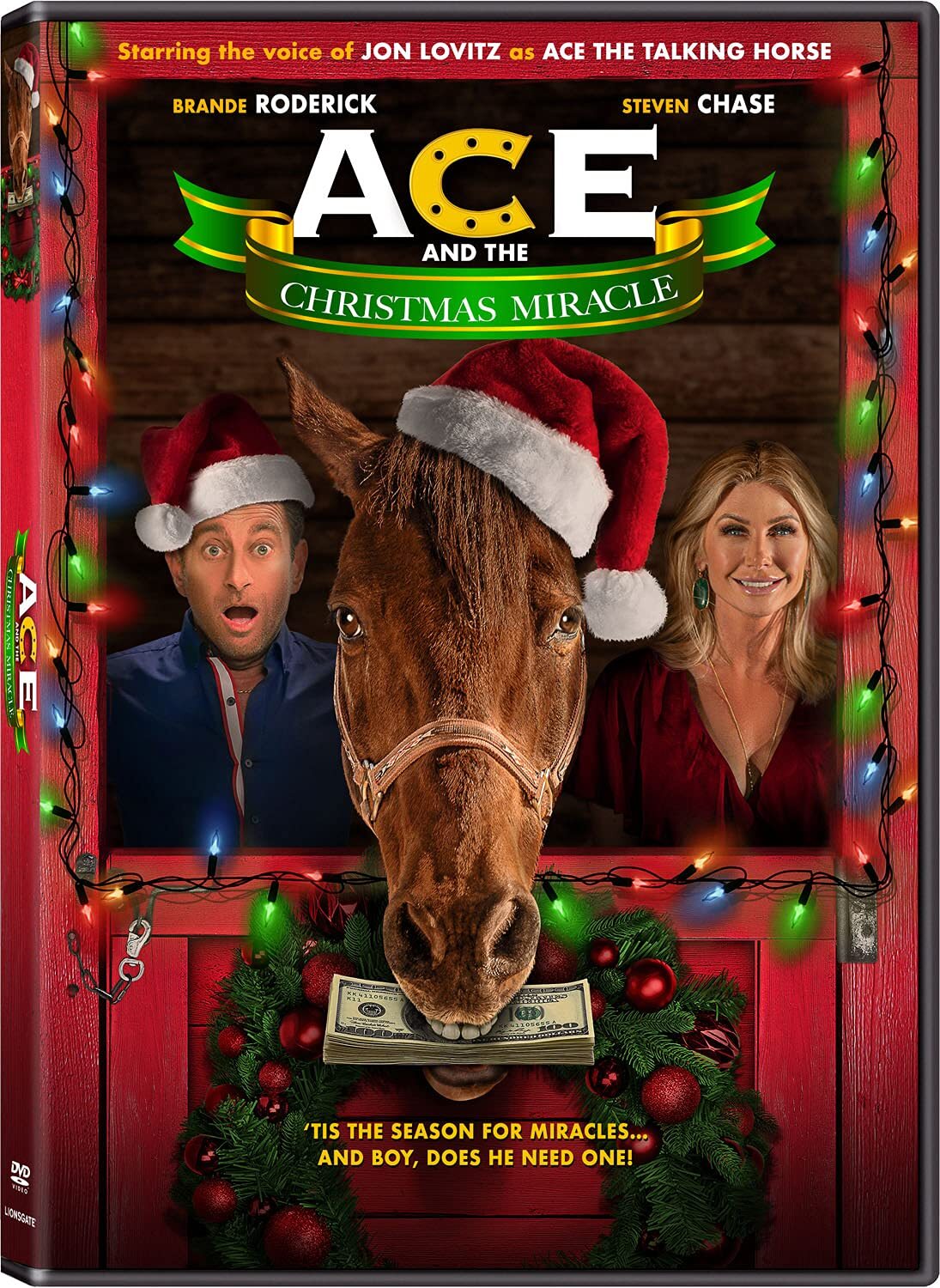 Ace and the Christmas Miracle (DVD) Brande Roderick Reese Warren Steven Chase