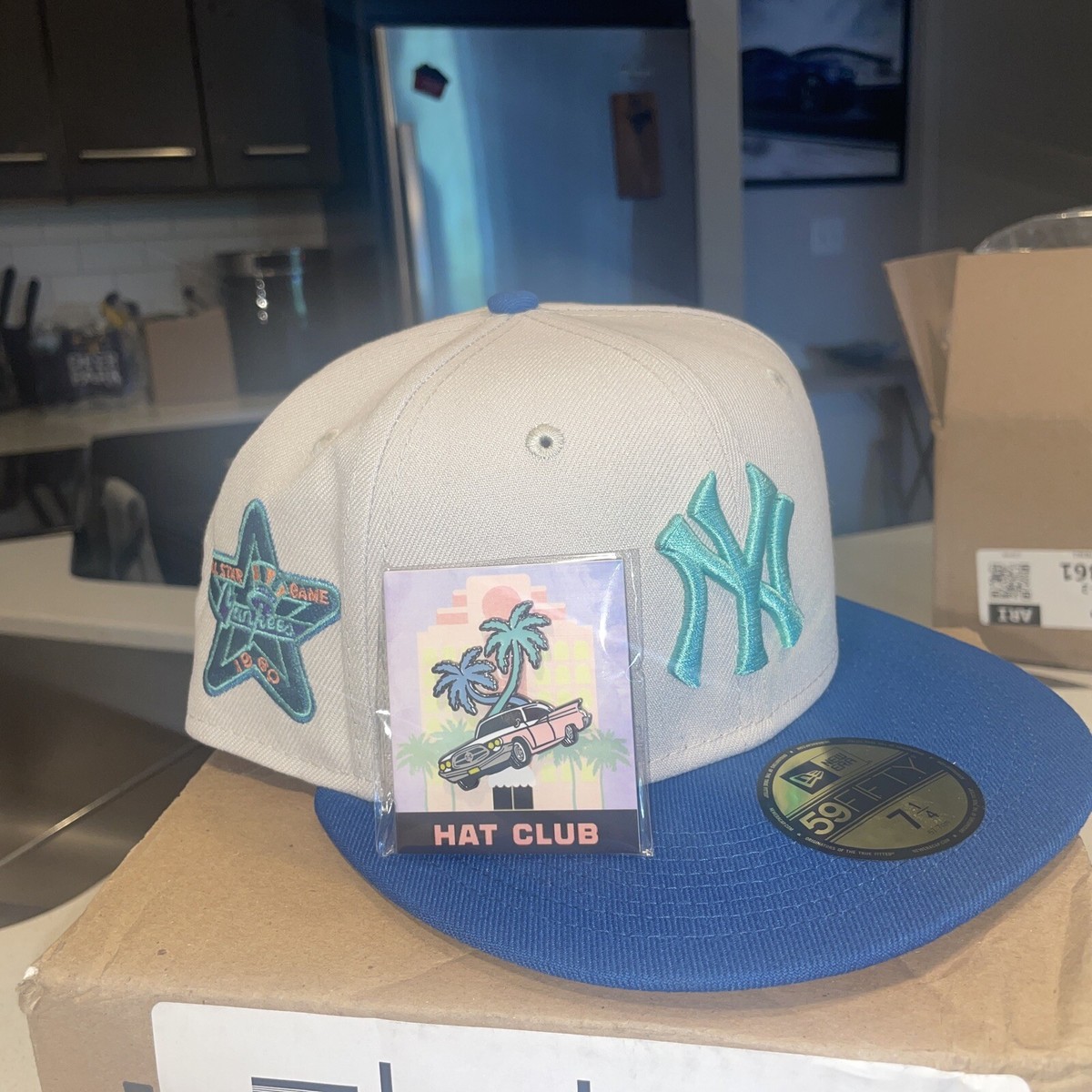 Hat Club Exclusive Sugar Shack Pack: NYY 1960 ASG Patch Sz 1/4