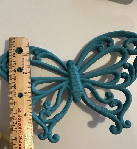 Vintage HOMCO SYROCO Butterfly Set Of 3 Plastic Retro Wall Art #7537 READ - Picture 23 of 23