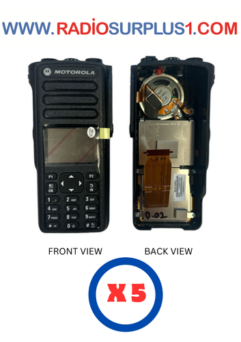 5 x Motorola XPR7550 Complete Housing - PMLN6116A