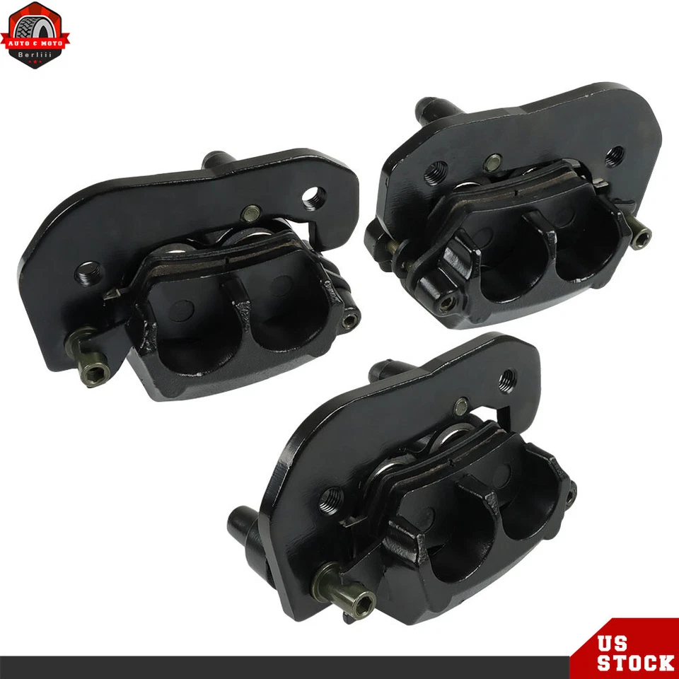 Pinzas de freno para Can-Am Outlander Max 800R 4x4 XT EFI 4x4 XMR EFI con pastillas ATV Foto 2 de 4