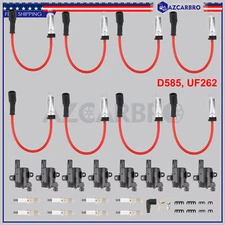 For Chevy Silverado GMC Sierra 1500 UF262 8x Ignition Coil+ 8 Spark Plug+ 8 Wire
