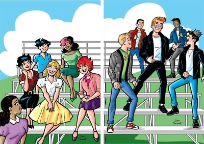 Archie Summer Lovin' #1 Dan Parent Grease Set Ltd 200 Betty as Sandy 2022