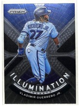 2021 Panini Prizm Vladimir Guerrero Jr Illumination insert card Blue Jays
