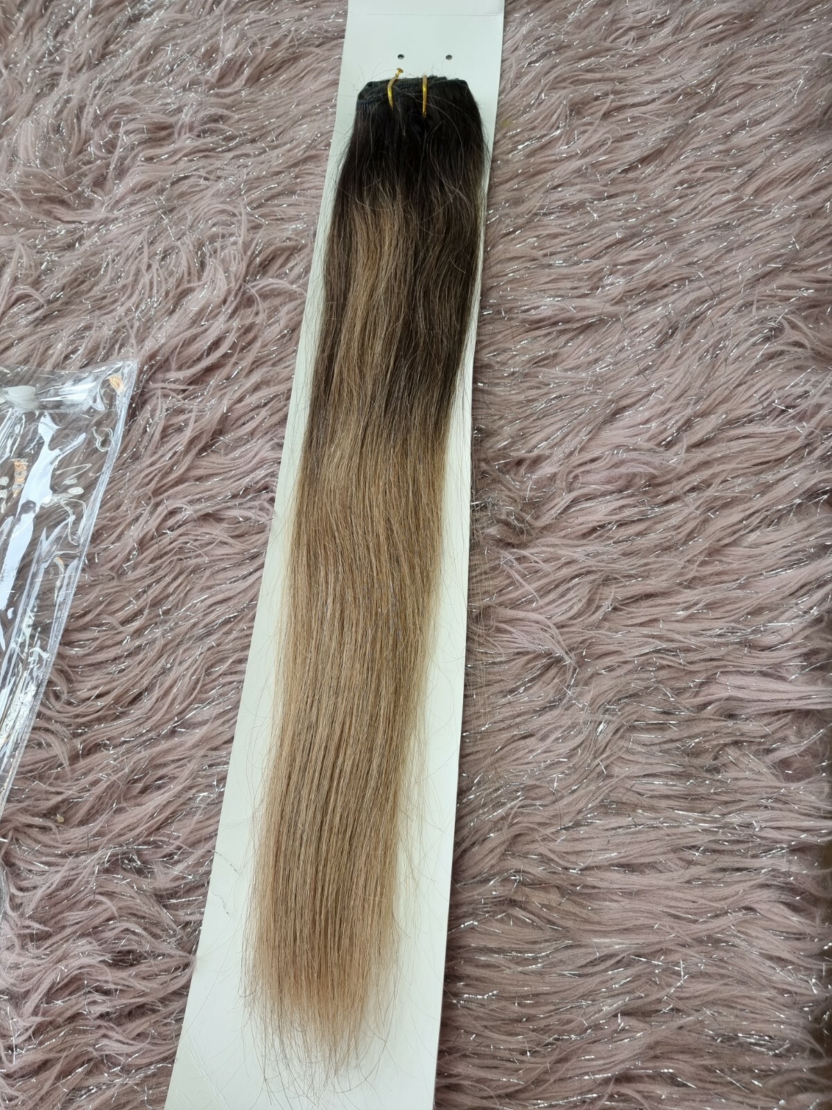22INCH RUSSIAN CLIP IN VIRGIN HUMAN HAIR 7PCS PIANO BALAYAGE 2#/8# 120g STRAIGHT
