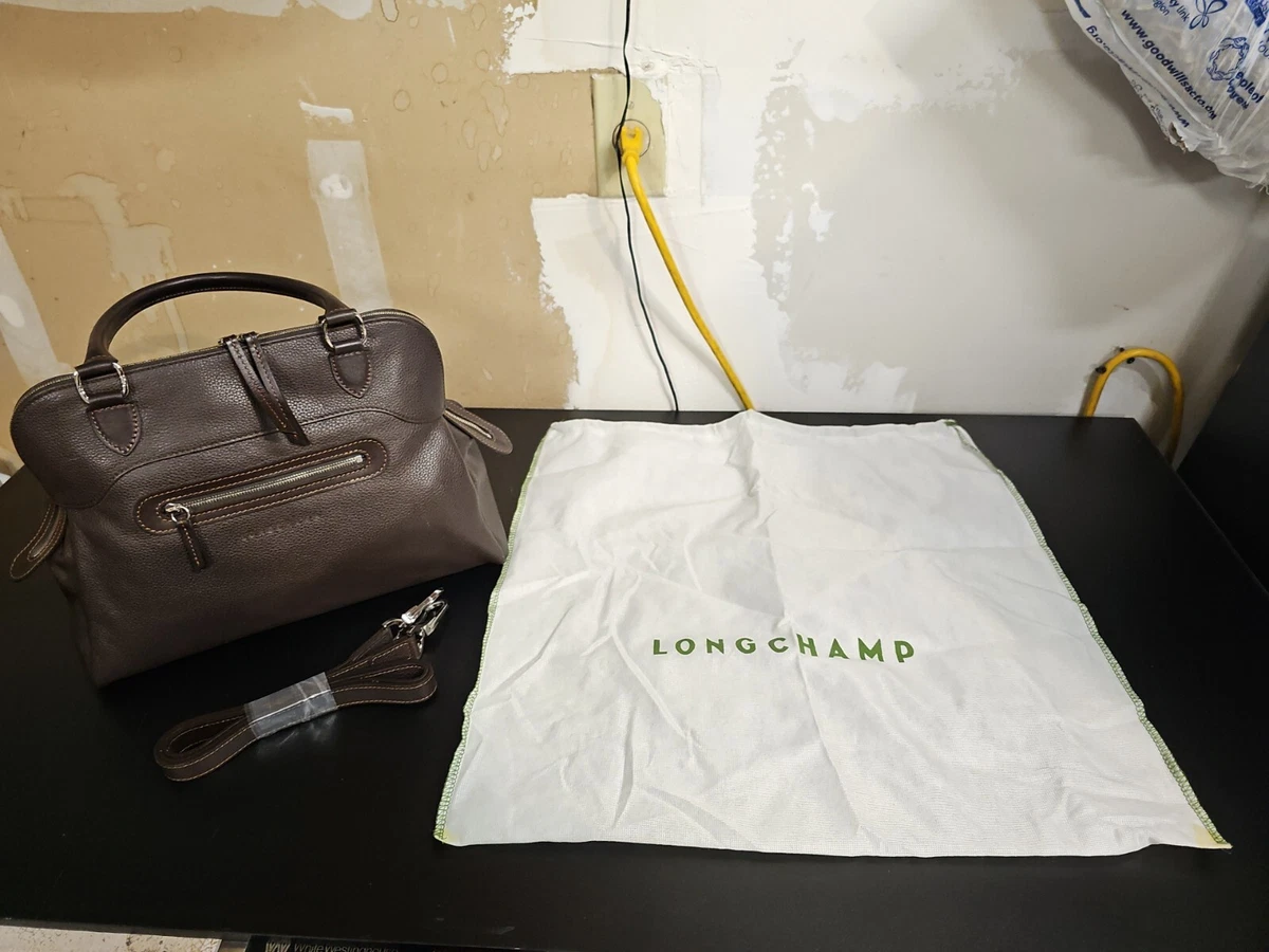 Longchamp, Bags, Longchamp Cosmos Leather Hobo