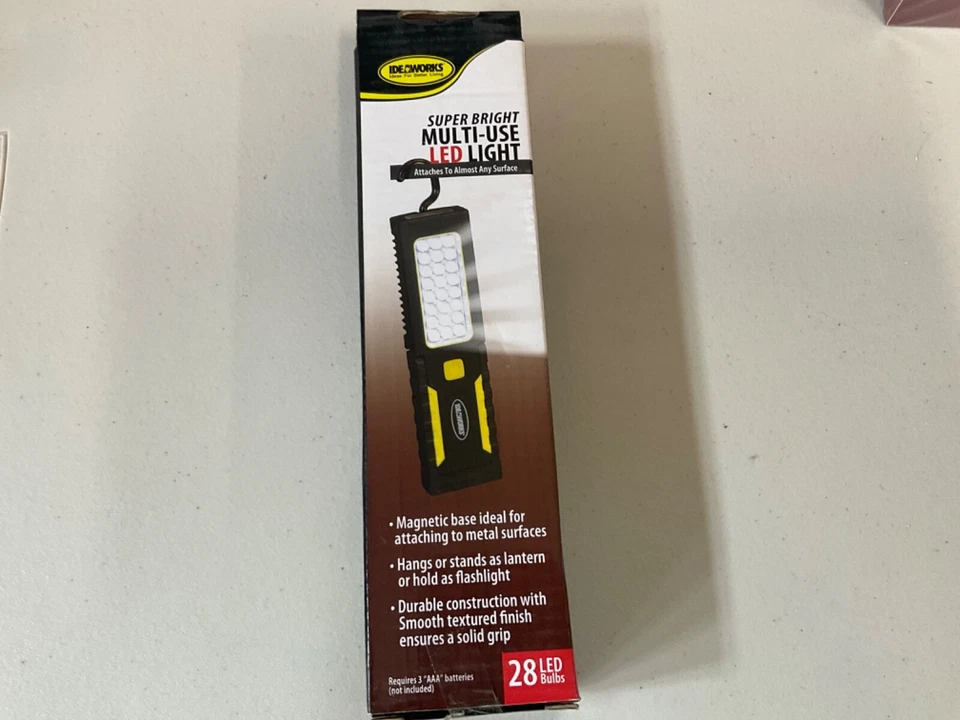 Ideaworks Portable Handheld Super Bright Multi-Use LED Light, 28 LED Bulbs - Image 2 of 4