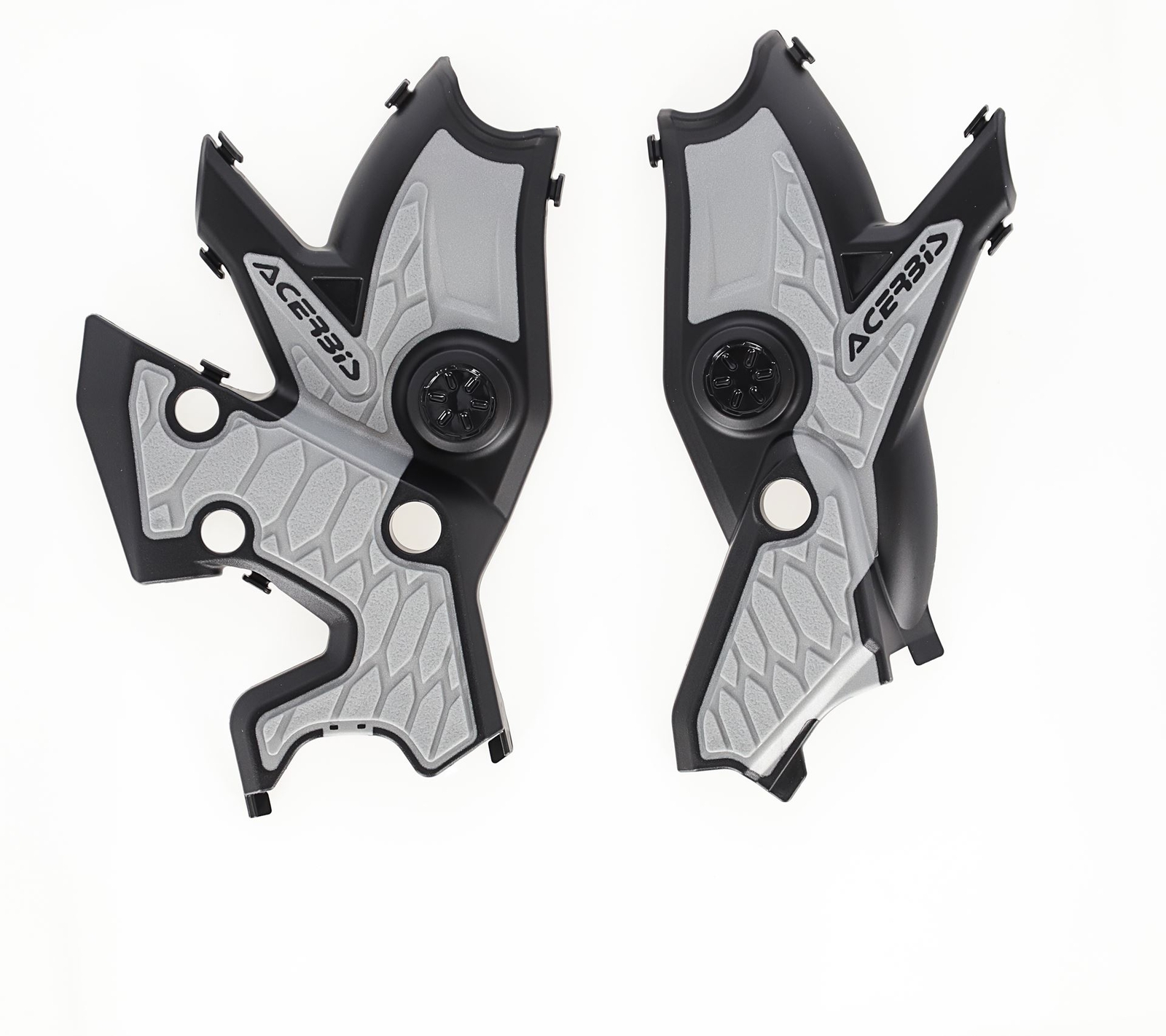 Acerbis X-Grip protection de cadre pour moto Yamaha Tenere 700 2019-2022 noir et gris