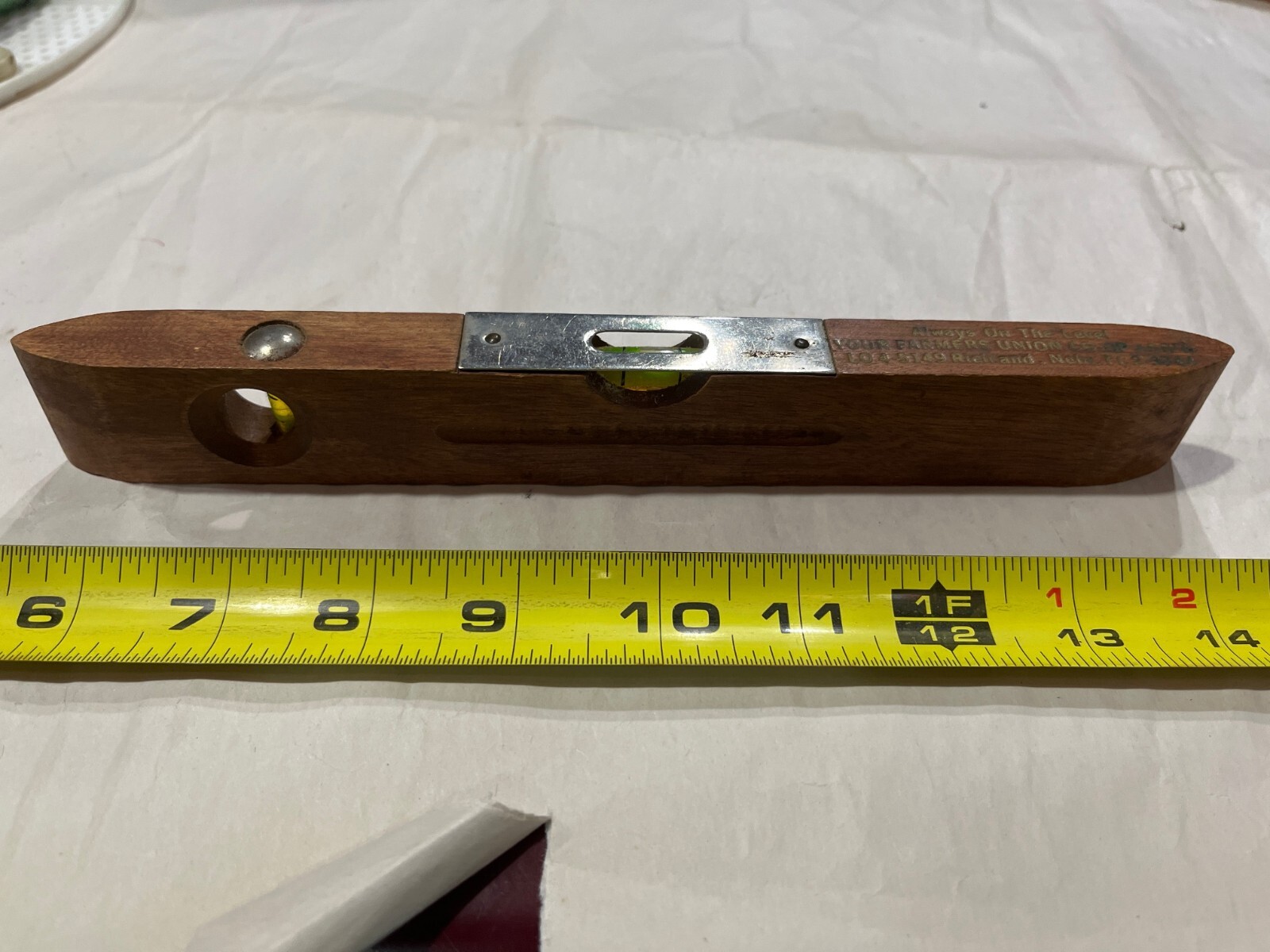 1950's Farmers Union COOP Richland, Nebraska Level eBay