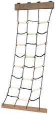 Kids Heavy Duty Braided Nylon Cargo Climbing Net for Playground 30 x 96 in.