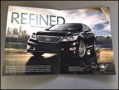 2012 Lexus LS LS460 16-page Original Car Sales Brochure Catalog