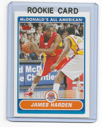 2007 McDonalds All-American Exclusive Player Set-James Harden RC!THUNDER G  RC