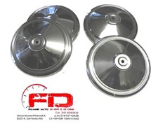 COPPE RUOTA BORCHIA COPRI CERCHIO IN ACCIAIO INOX PER FIAT 500L ALTA QUALITA'