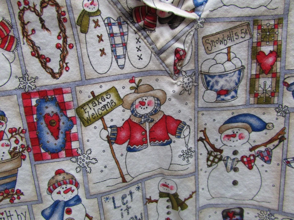 Blusa Médica Estampada Grande Peaches Snowmen Foto 2 de 4