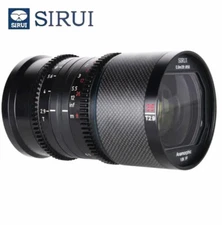 SIRUI 35mm 50mm 75mm T2.9 1.6x Carbon Fiber Full Frame lens Canon DJI Sony Nikon
