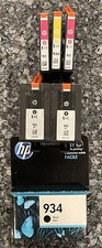 Lot of 6 HP 934 Black , 934XL Black , 935 Magenta  Yellow Expired