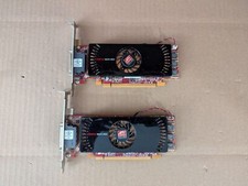 LOT OF 2 ATI FIREPRO 2450 AMD B436 MULTIVIEW DUAL VHDCI 512MB GRAPHIC VIDEO CARD