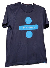 Ed Sheeran Black Divide Tour T-Shirt Black Size Medium 2017 Pop Band