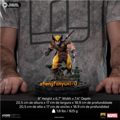 IRON STUDIOS 85723 1/10 Scale Wolverine Unleashed Figure Statue Model Collection