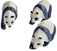 3 X Mini Panda Baby - Safari Ltd. Ca. 2,8 Cm Ab 5+ Jahren *Neu*