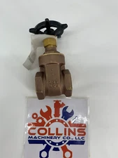 NEW Smith Cooper International 1718501K 1" IPS Premium Brass Gate Valve