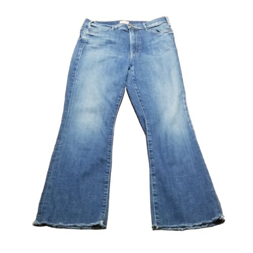 Mother Jeans Women's 29 Hustler Ankle Fray Right of Passage Made in USA (30x27)