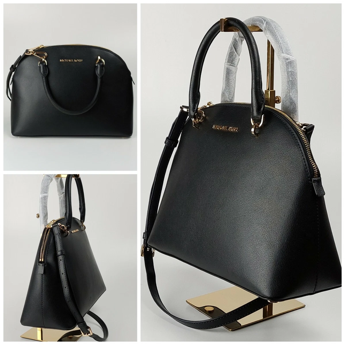 Lg dome satchel shop leather