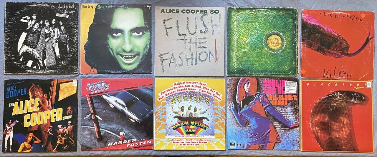 Vinyl LPs Albums ROCK POP FOLK R&B SOUL JAZZ 60s 70s 80s 90s U Pick & Choose