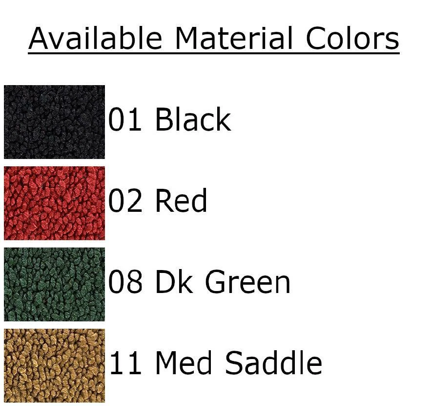 FITS 1968-1973 Dodge D300 Pickup Floor Mat 2pc Loop Foto 3 de 4