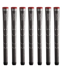 Set of 7 - Winn Dri Tac Standard Golf Grip - Dark Gray 5DT_DG