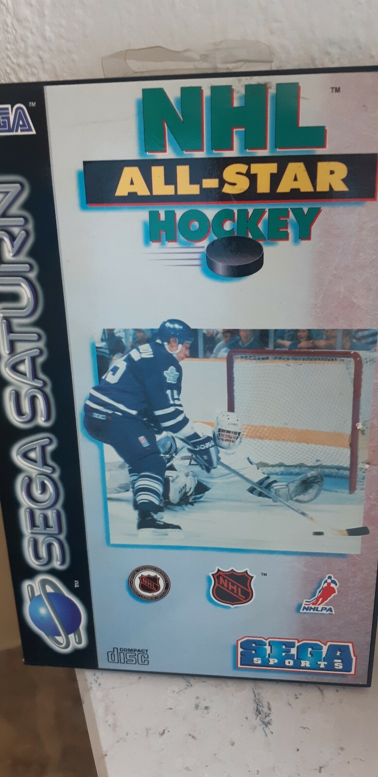 NHL ALL- STAR HOCKEY- SEGA SATURN PAL NUOVO