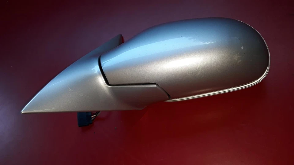 Specchietto SX Portiera Del Conducente Argento Brillante 744 Mercedes SLK R170 - Immagine 2 di 3