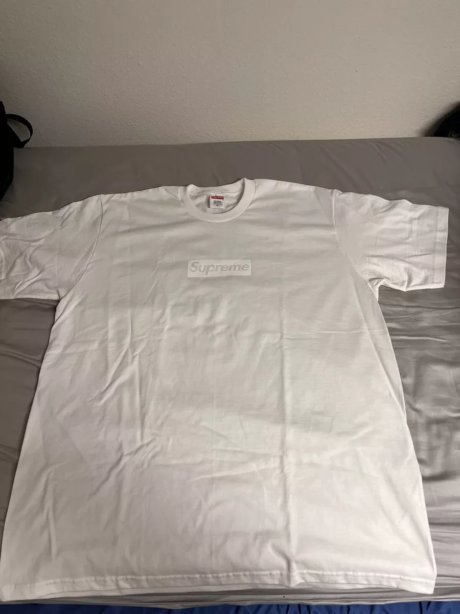 Supreme Tonal Box Logo Tee White XL