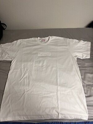 Supreme 23SS TONAL BOX LOGO TEE White XXL