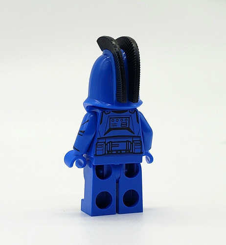 Grandpa Clone Customs Blue Senate Commando Minifigure Clone Armor GCC Lego Parts - Picture 3 of 3